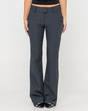 Finance Mummy Low Rise Suit Pant - Black - Catani Clothing