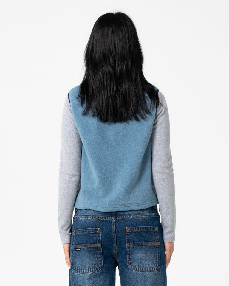 Mr Cool Polar Fleece Vest - Atlantic Blue - Catani Clothing