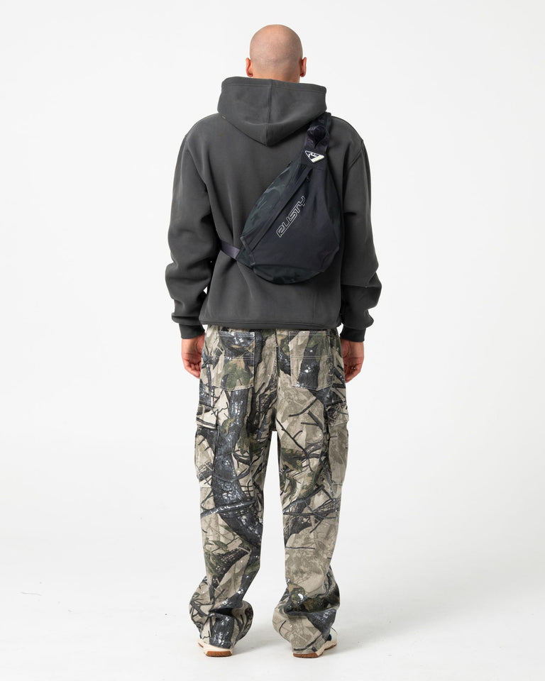 Rusty Outliner Hooded Fleece - Carbon (view 5)