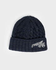 Ice Wave Beanie - Navy Blue - Catani Clothing