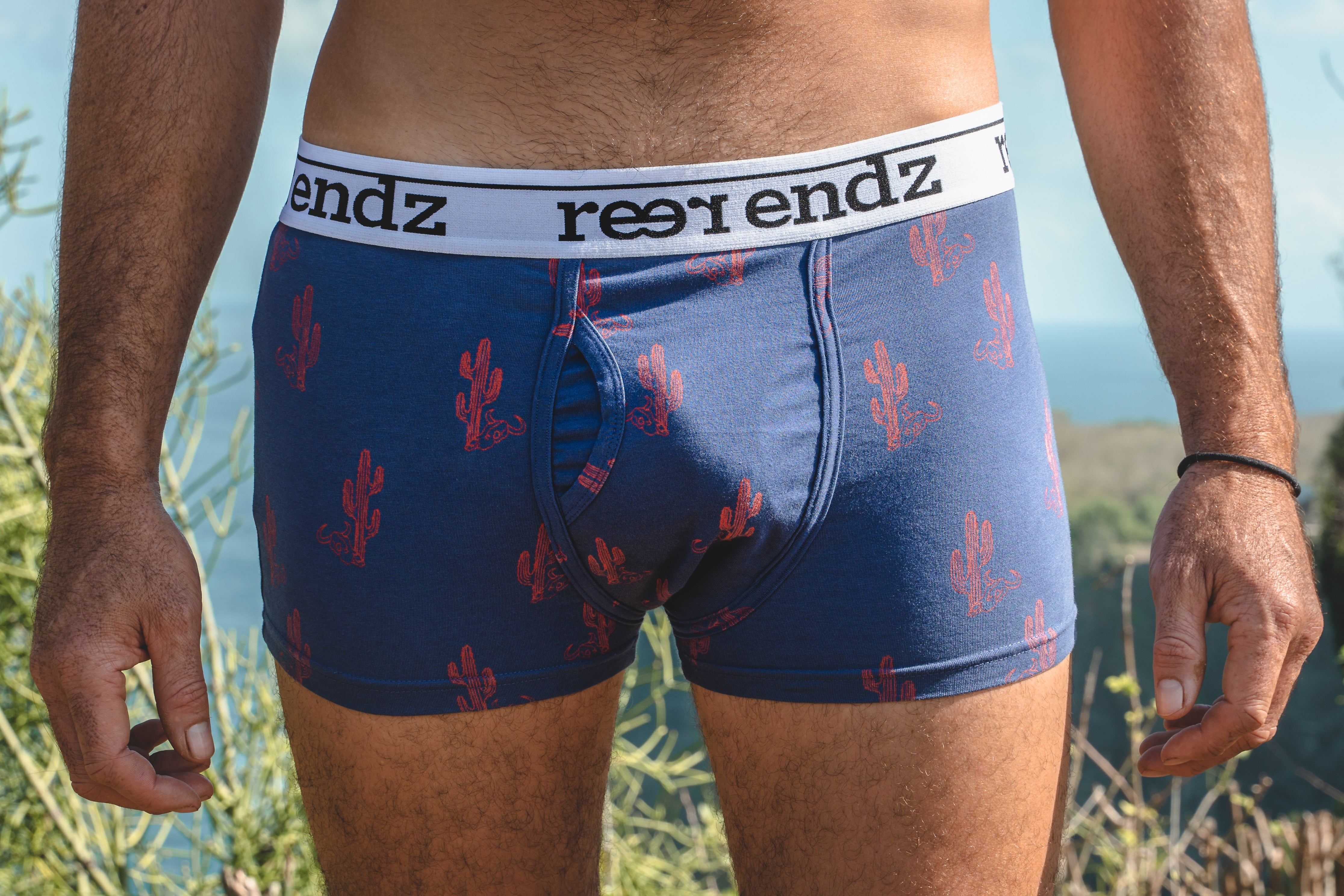 Reer Endz Organic Trunks Stranded - flat lay front