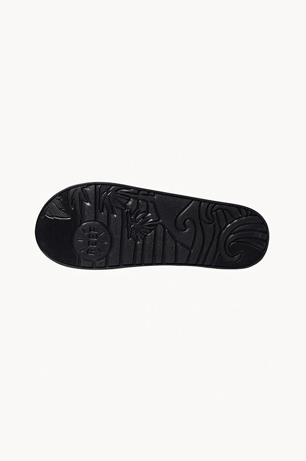Reef Little Water Beachy sandal Black, sole detail