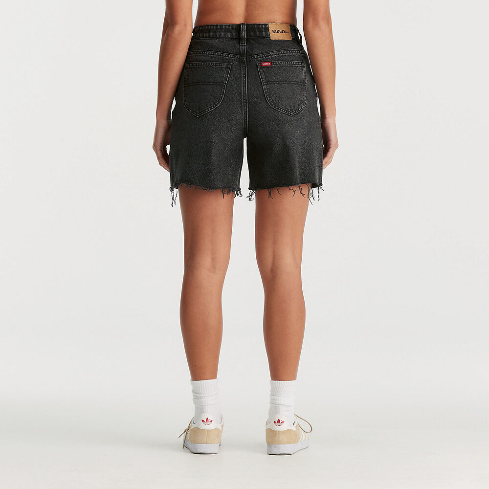 Riders Hi Straight Short - Soot Fade (view 5)