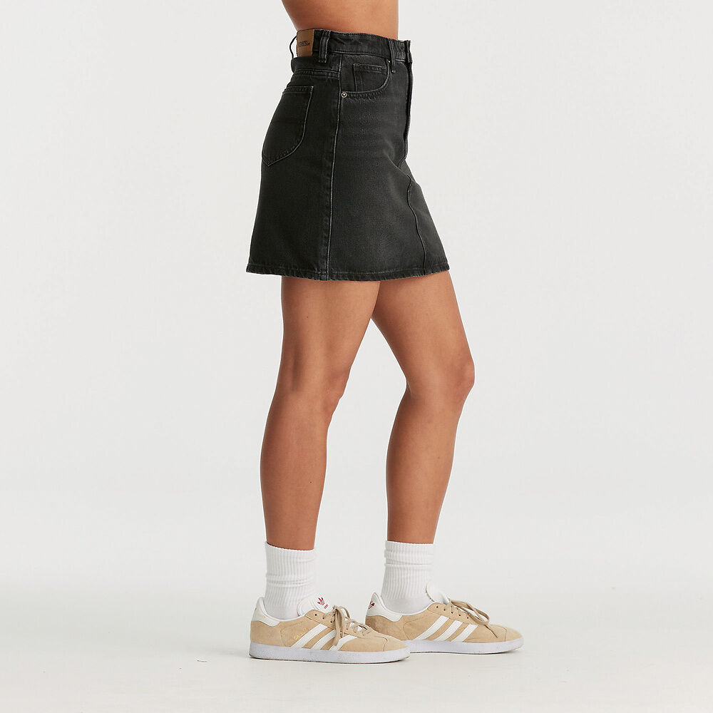 Riders Hi Girlfriend Skirt - Black Crystal (view 4)