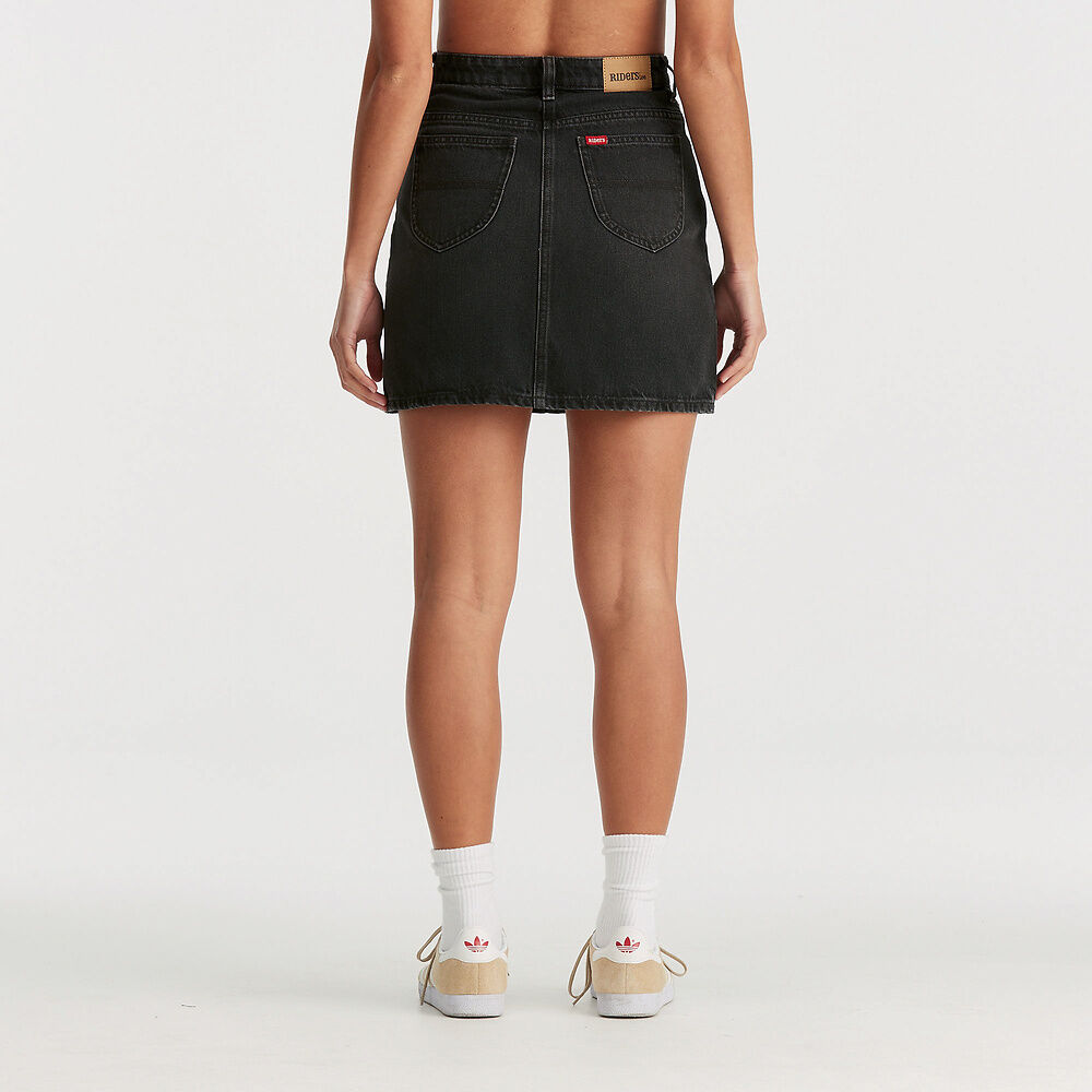 Riders Hi Girlfriend Skirt - Black Crystal (view 5)