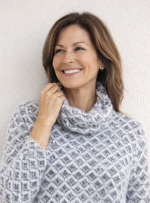 Renoma Stacey Cosy Crush Top - matching snood