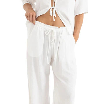 Airlie Beach Pant - White