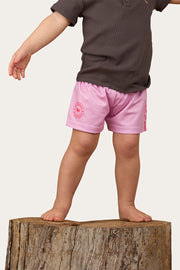 Ringers Babies Footy Short -  Pastel Pink / Candy - Catani Clothing
