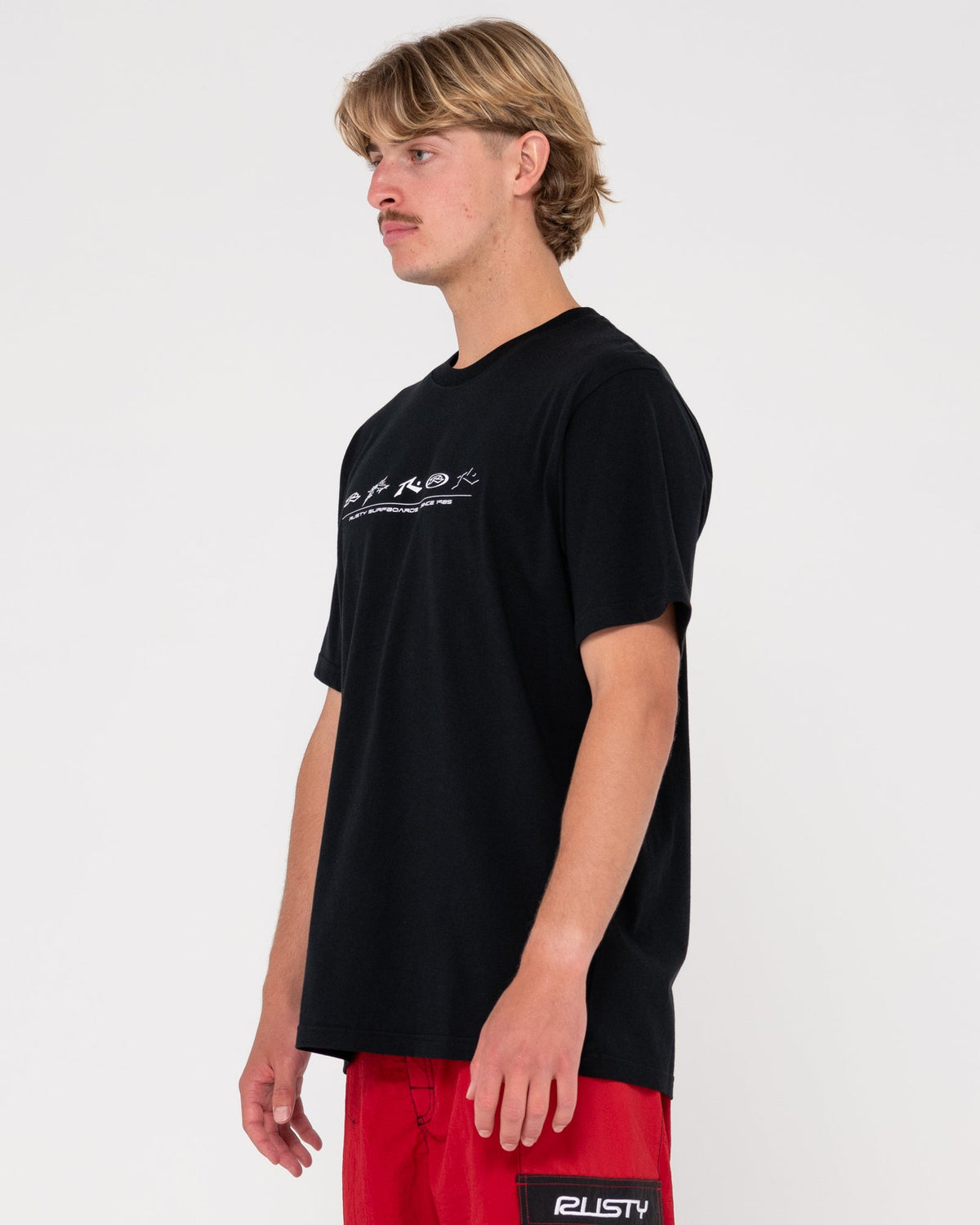 Rusty Lot And Tabouli Short Sleeve Tee - Black (view 4)