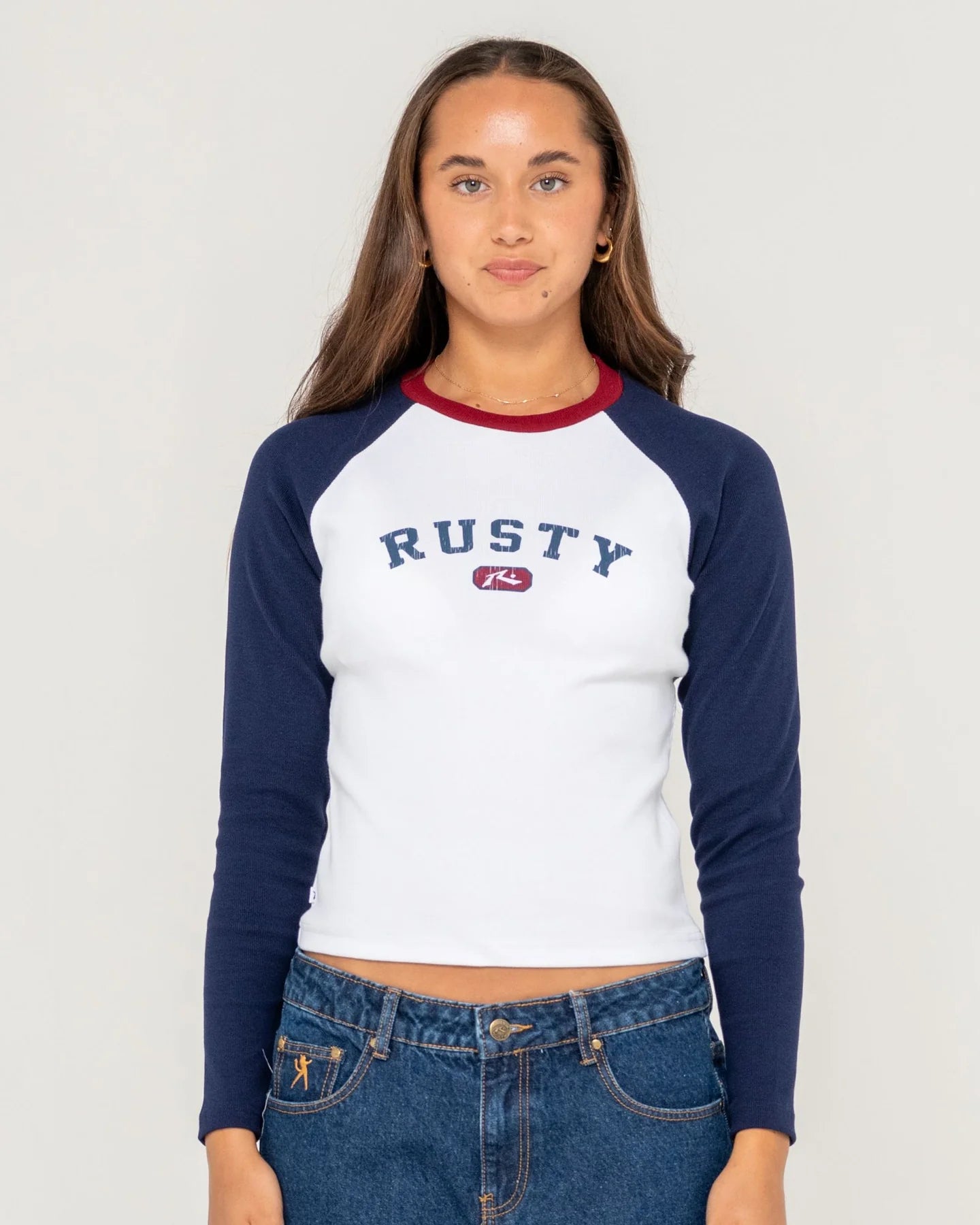 Mr Worldwide Long Sleeve Graphic Tee - White