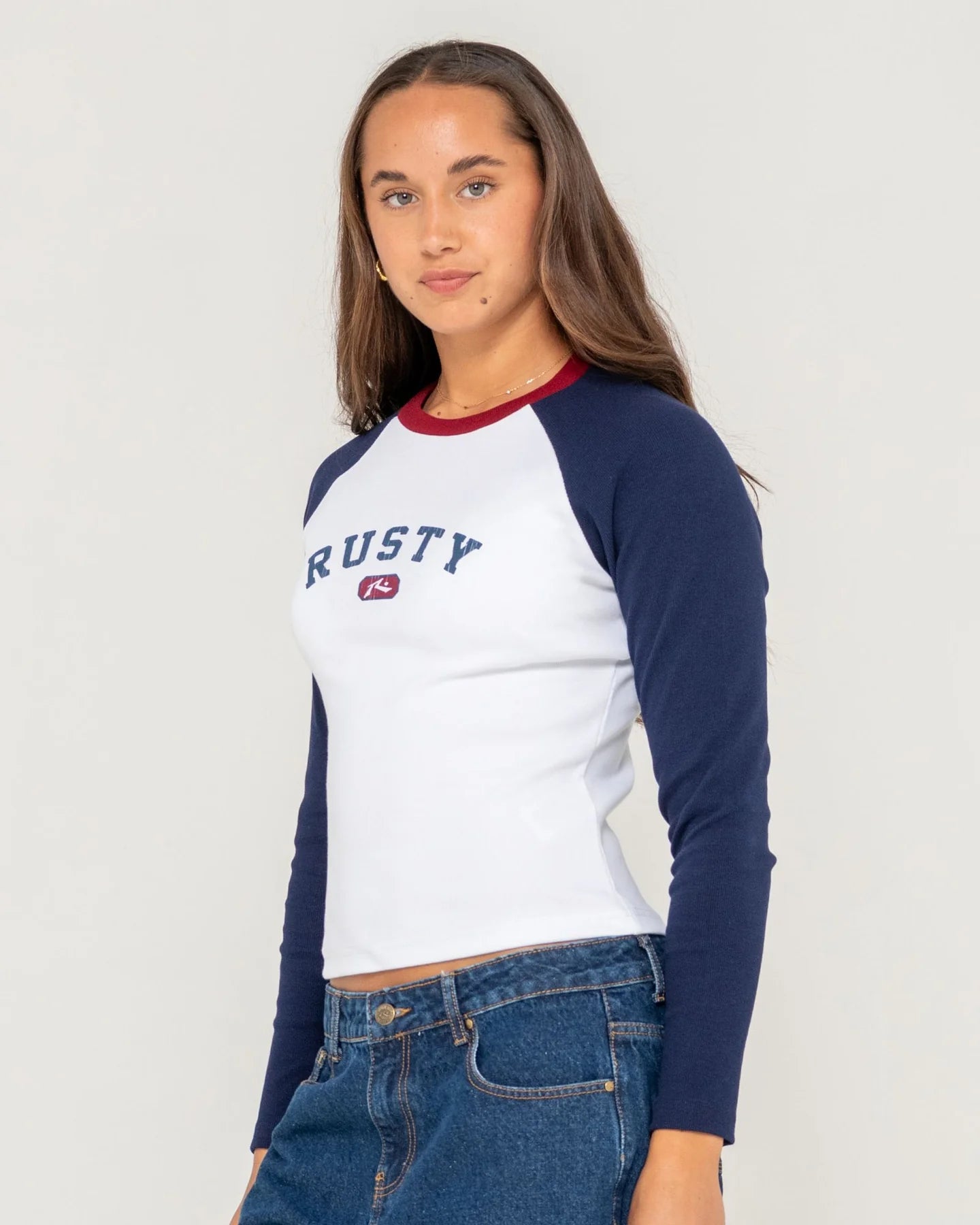 Mr Worldwide Long Sleeve Graphic Tee - White