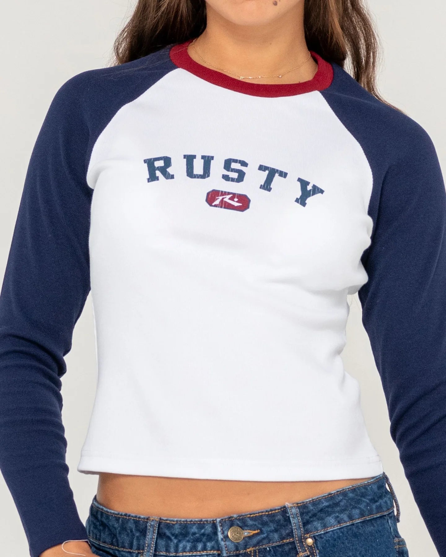 Mr Worldwide Long Sleeve Graphic Tee - White