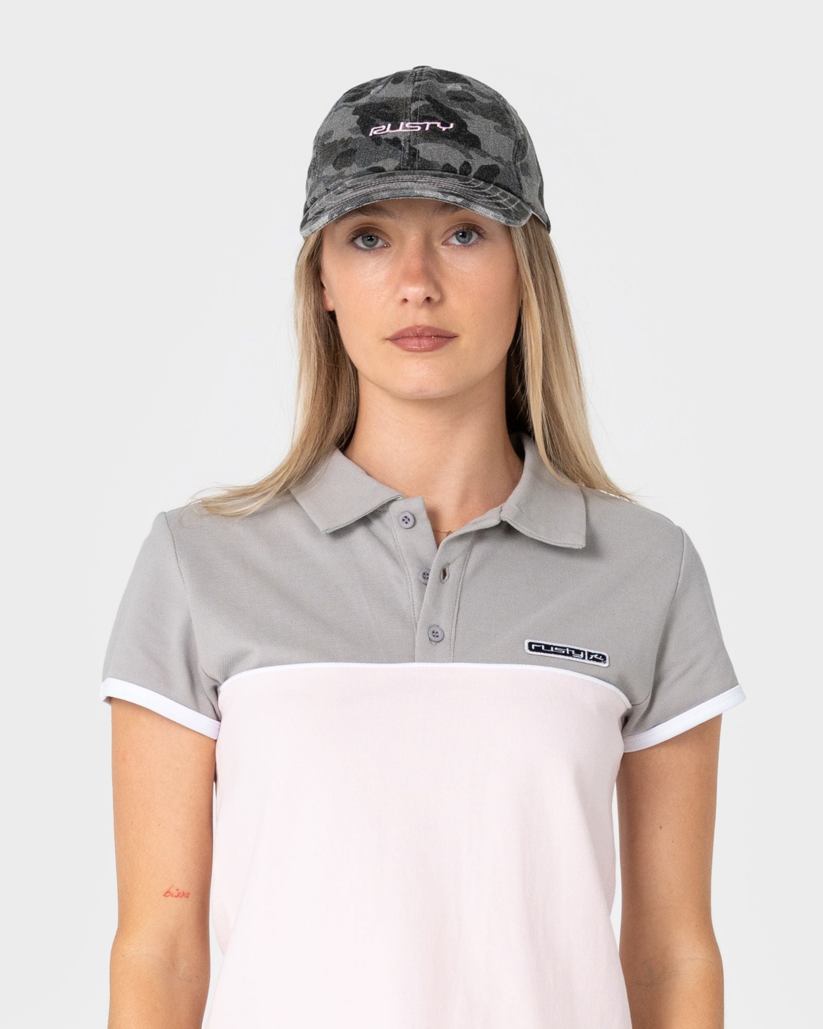 Ammo Camo 6 Panel Cap - Grey Camo 1