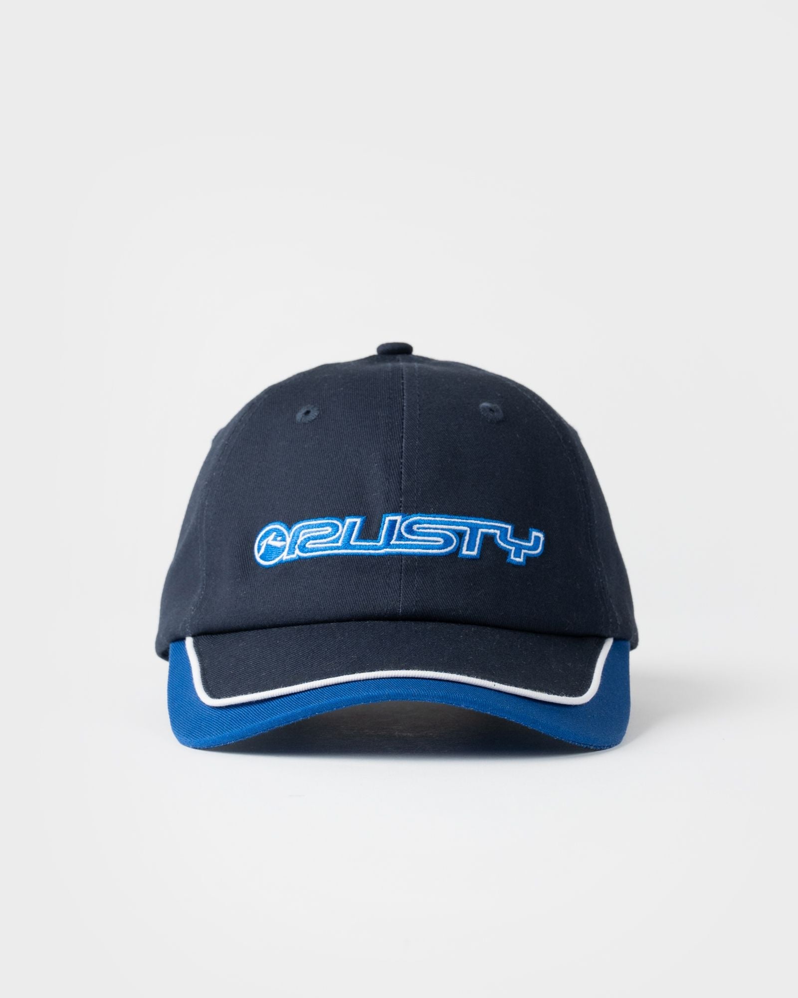 Flip Daddy Panel Dad Cap - Navy Blue 1