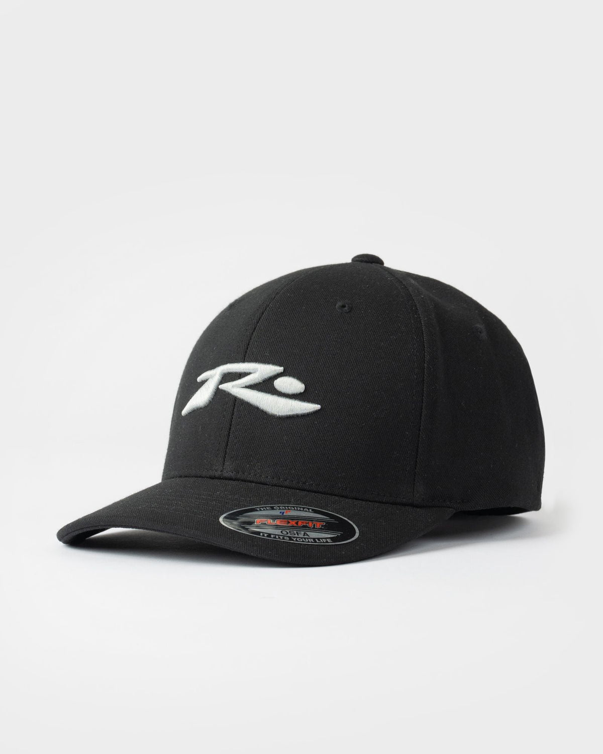 Rusty Revolve Flexfit Cap Black