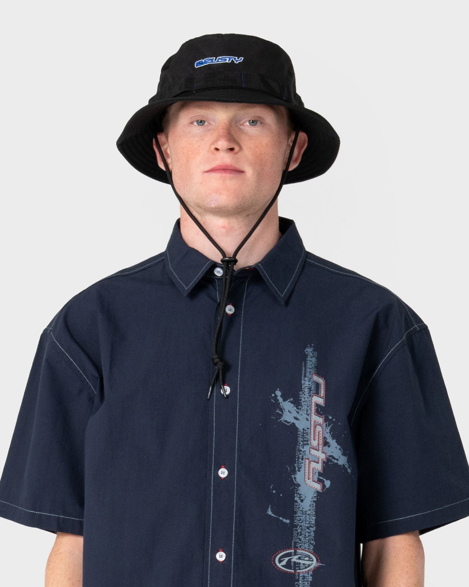 Stringer Bucket Hat - Black