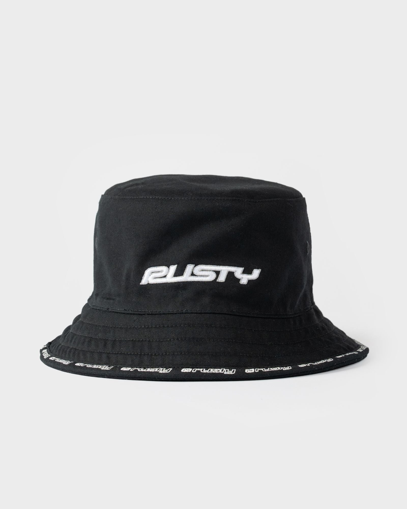 Black List Reversible Bucket Hat - Black
