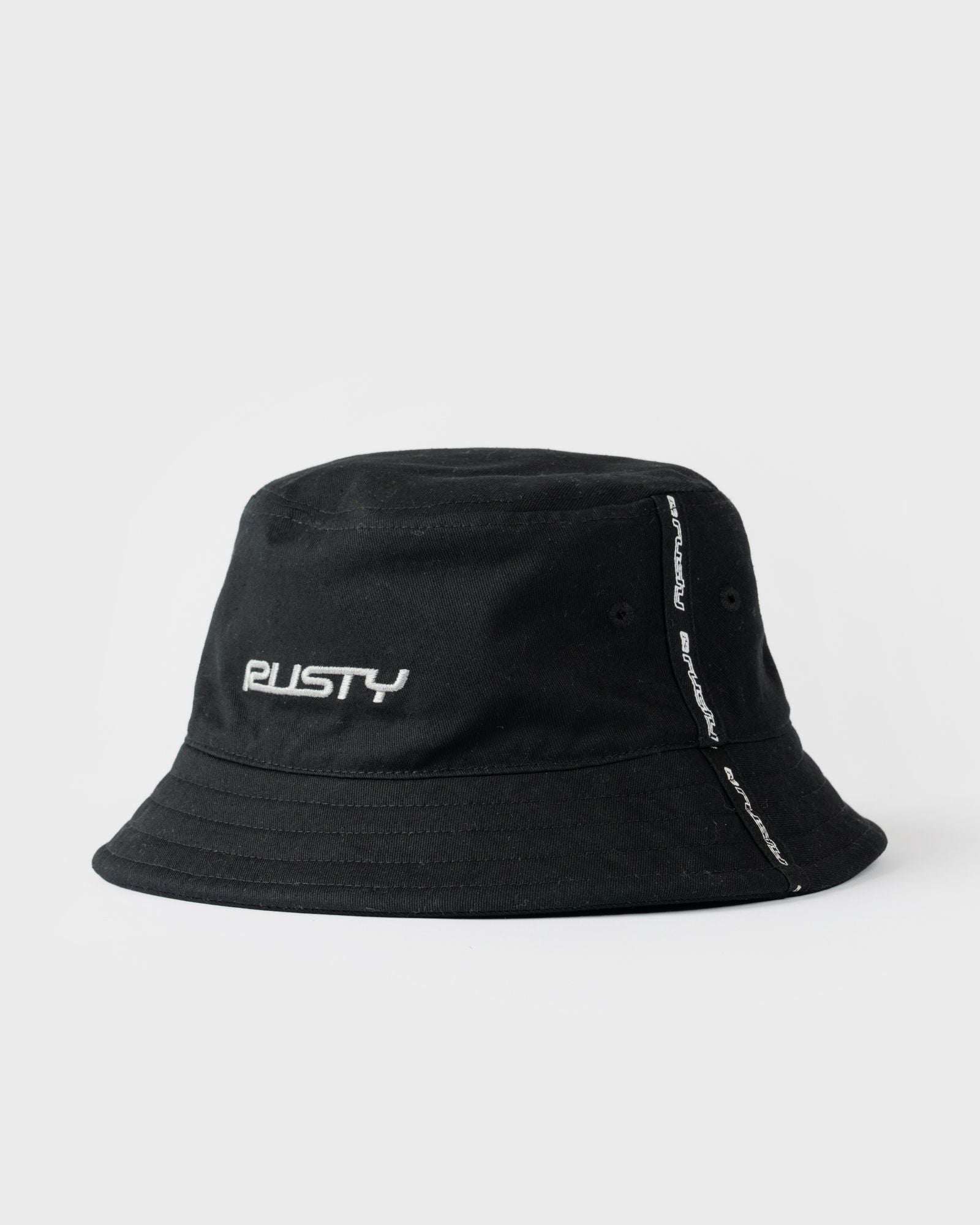 Black List Reversible Bucket Hat - Black