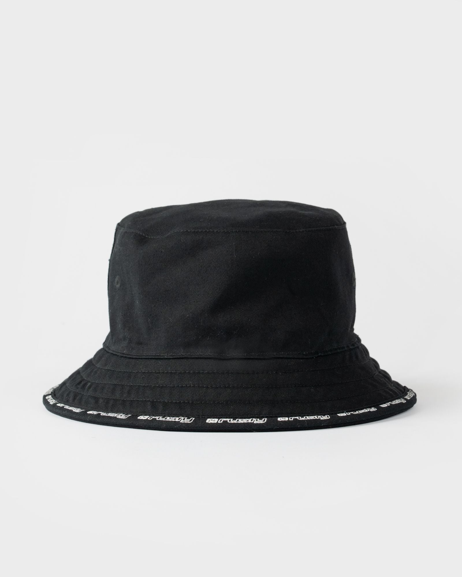 Black List Reversible Bucket Hat - Black