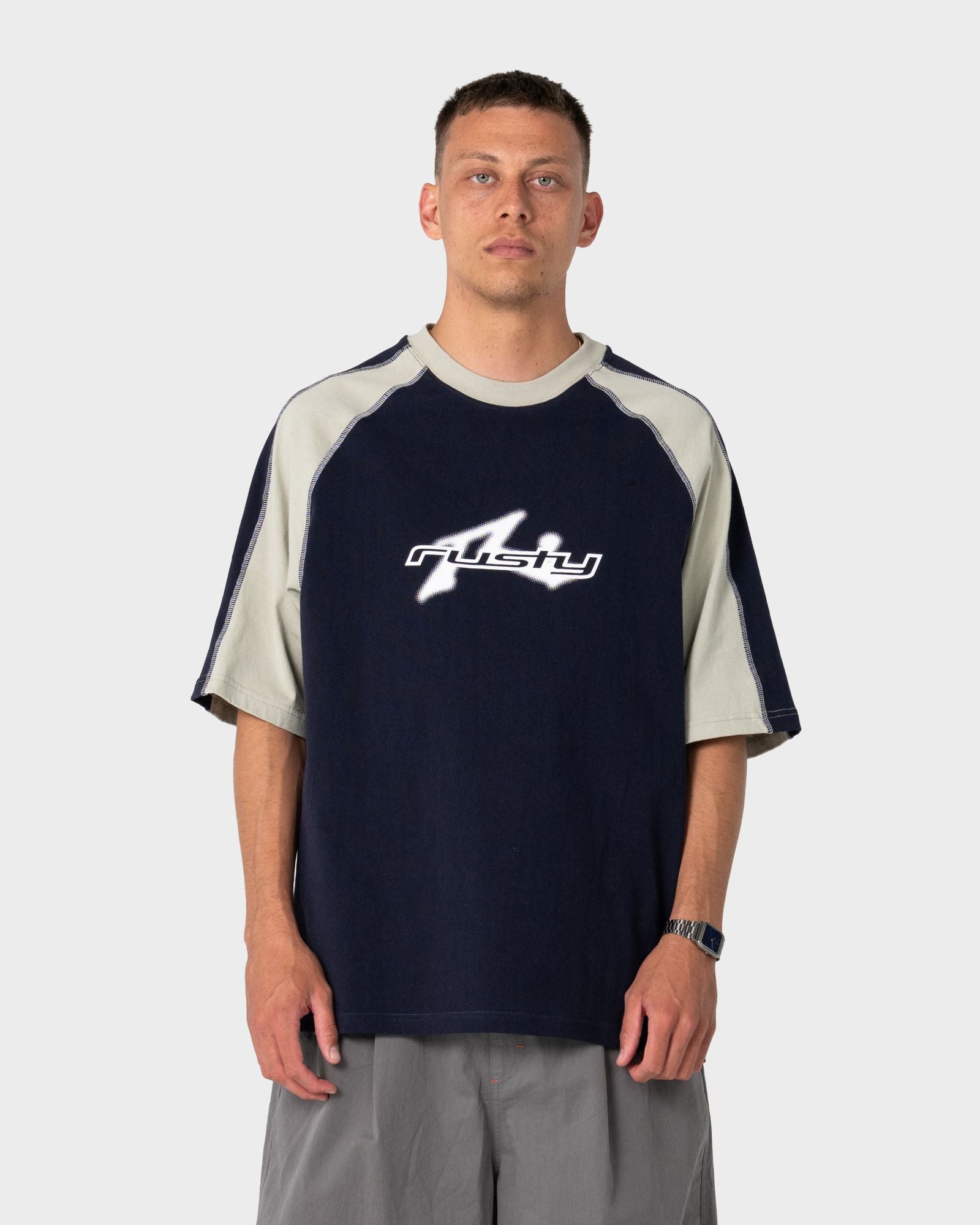 Fade-R Short Sleeve Tee - Navy Blue