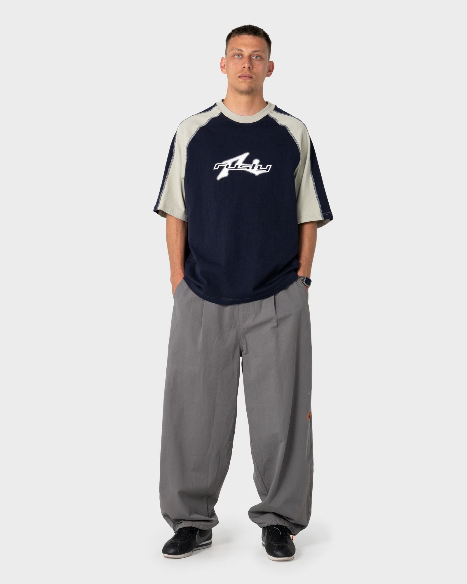 Fade-R Short Sleeve Tee - Navy Blue