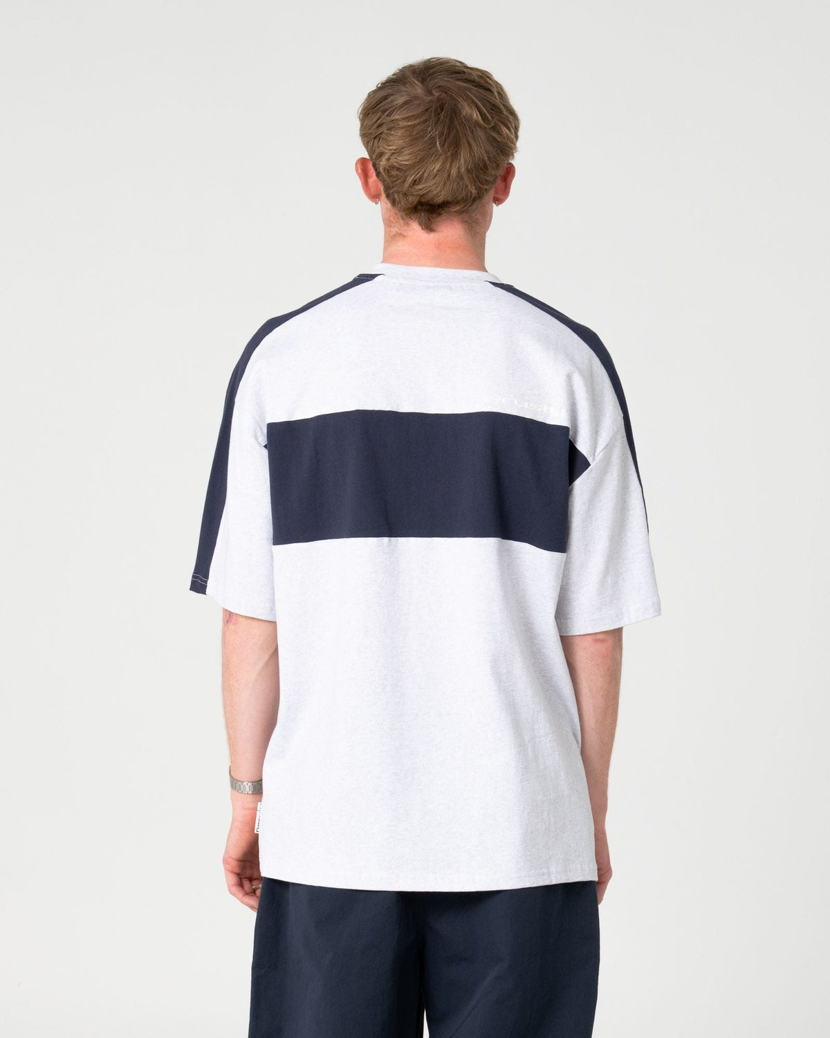 Rusty Kill Switch Tee Ecru Marle detail