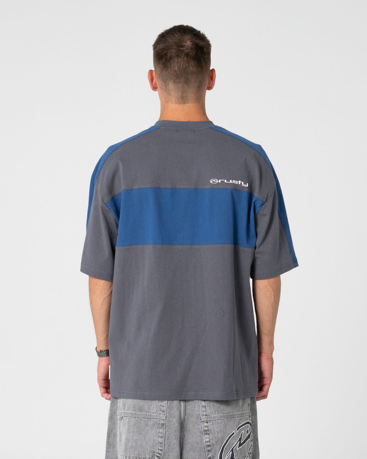 Rusty Kill Switch Tee Steel detail