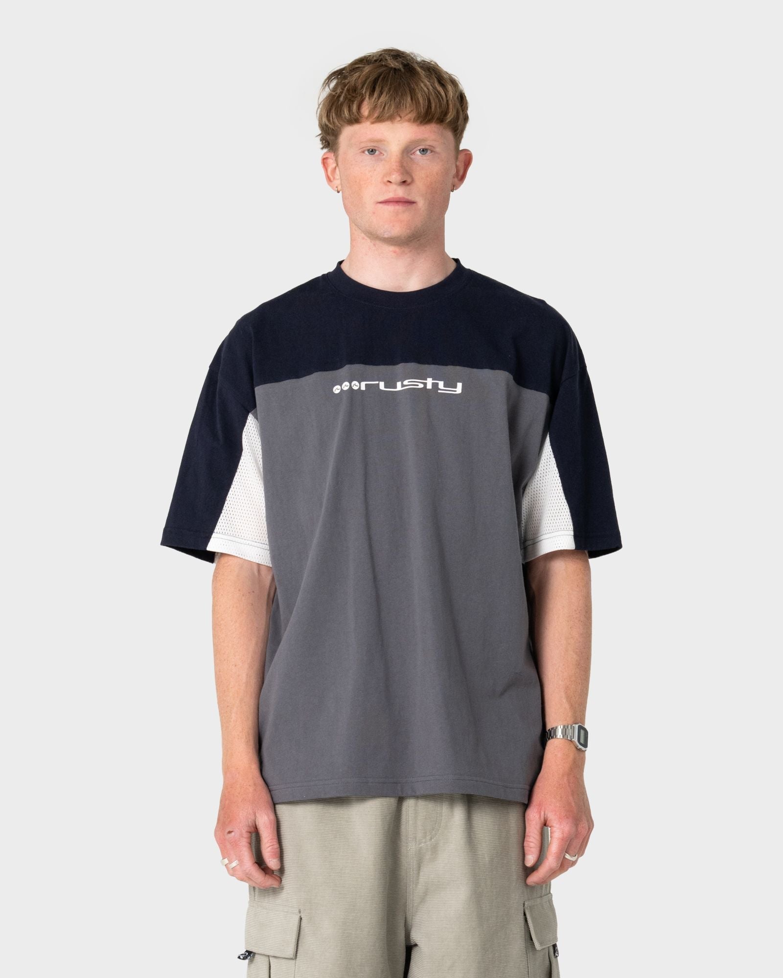 Genetika Short Sleeve Tee - Steel