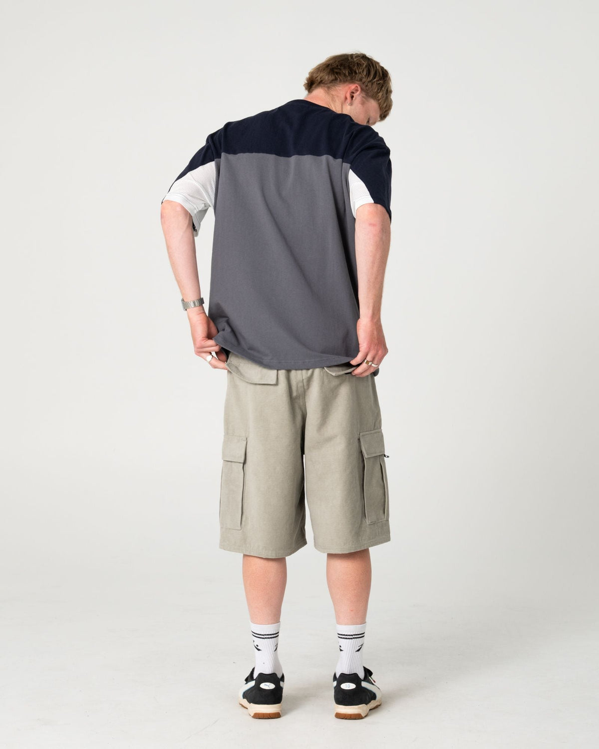 Genetika Short Sleeve Tee - Steel