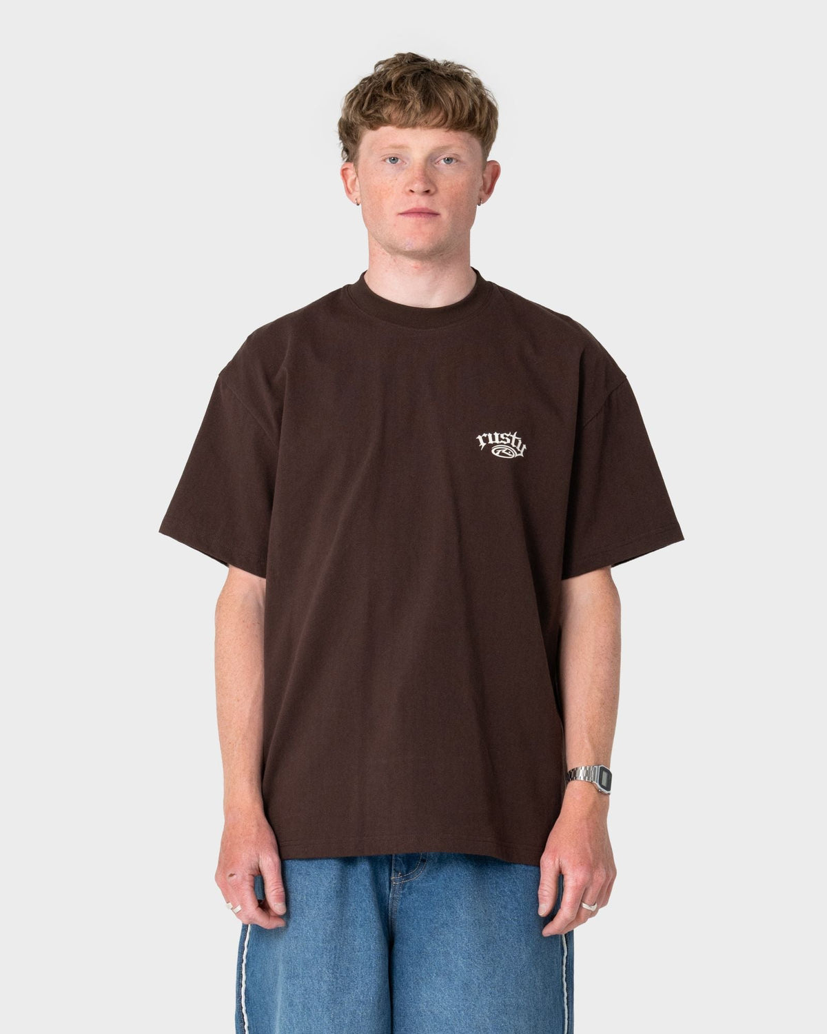 Rusty Sack Race Short Sleeve Tee Java