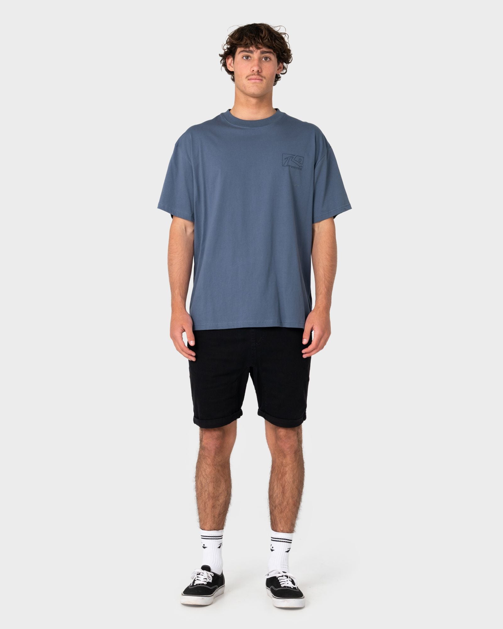 Hooked On 18 Elastic Short - Black