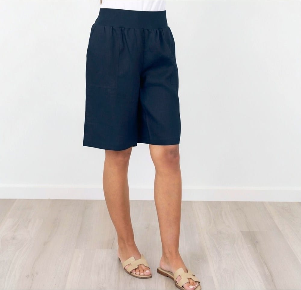 Renoma Bromley Lux Aster Short in navy