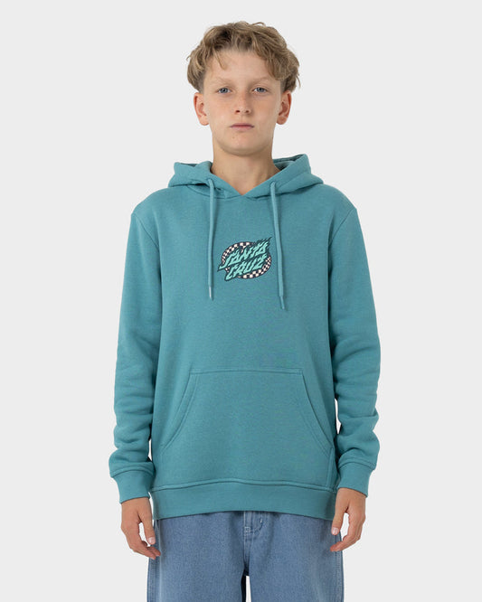 Goal Flame Centre Hoodie - Ocean