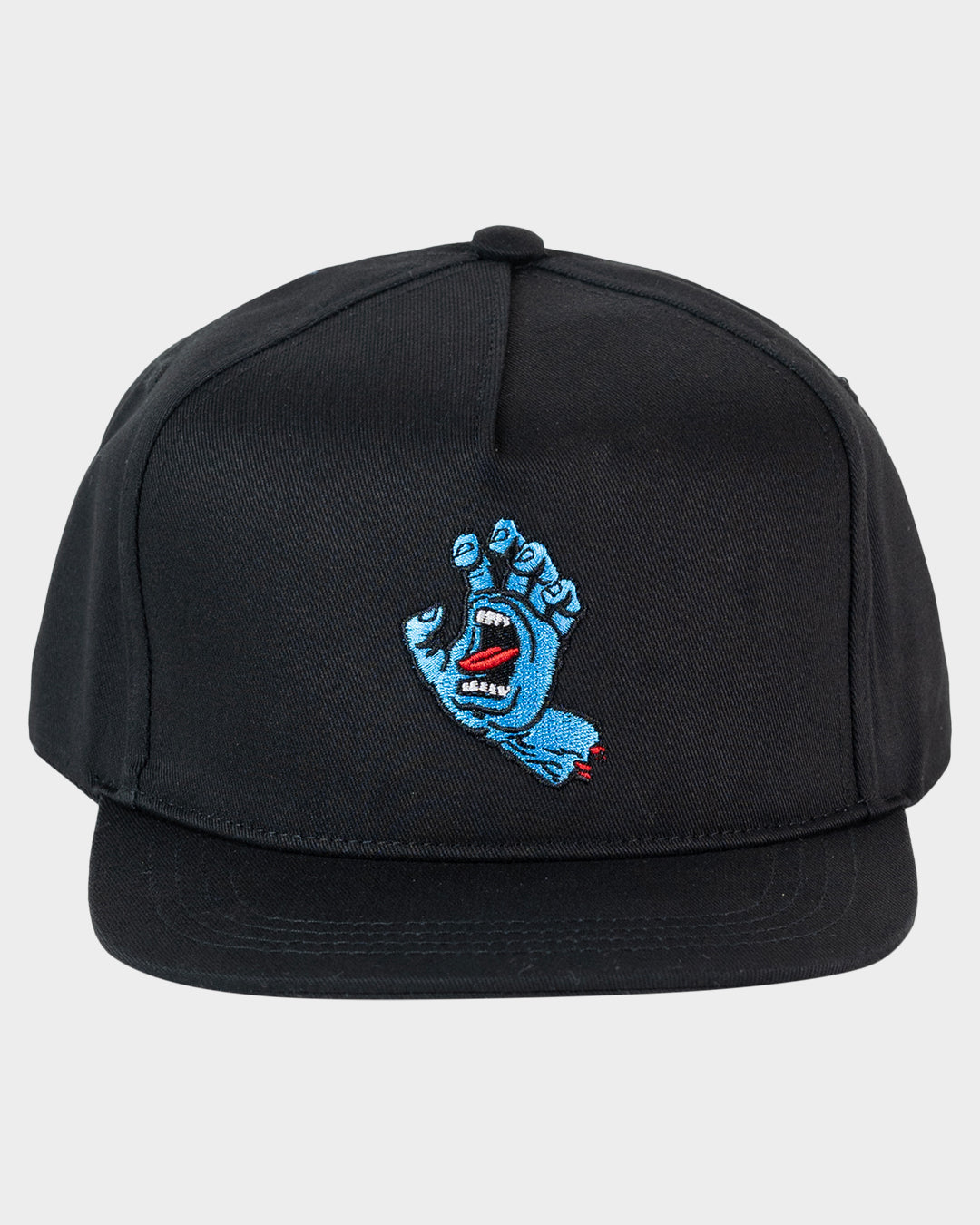 Santa Cruz Screaming Hand Snapback Cap Black