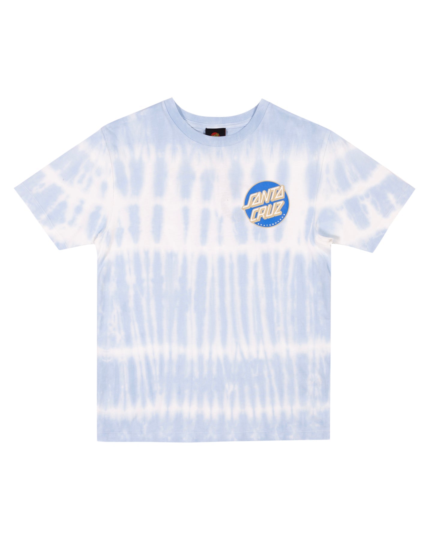 Santa Cruz Other Dot Oversized Tee in Blue Aura Tie Dye