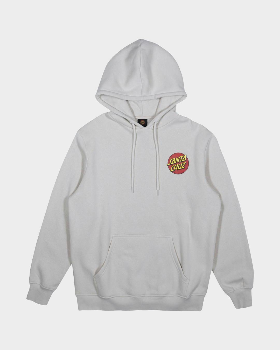 Santa Cruz Classic Dot Chest Hoody - Concrete (view 4)