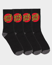 Classic Dot Socks - Black - 7-11 - Catani Clothing