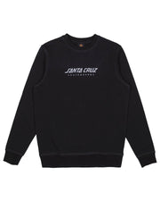 Solid Strip Front Sweat - Black - Catani Clothing