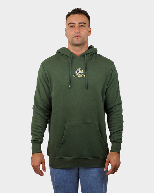 Toxic Wasteland Centre Hoody - Dark Green