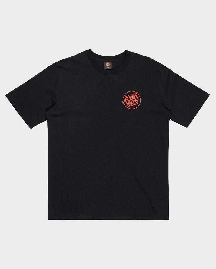 Santa Cruz Opus Screaming Hand SS Tee - Black (view 4)