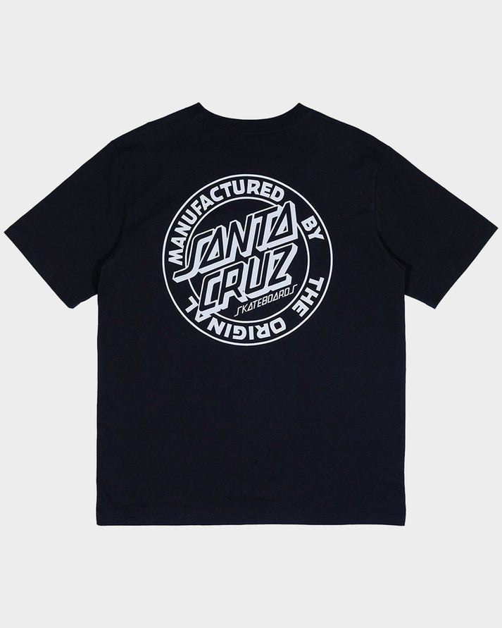 Santa Cruz OS MFG Dot Tee - Black (view 5)
