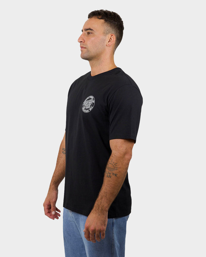 Santa Cruz OS MFG Dot Tee - Black (view 4)