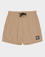 Santa Cruz MFG Cruzier Beach Shorts Tan
