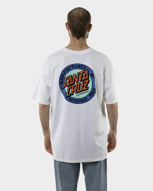 MFG Dot Retro Tee - White