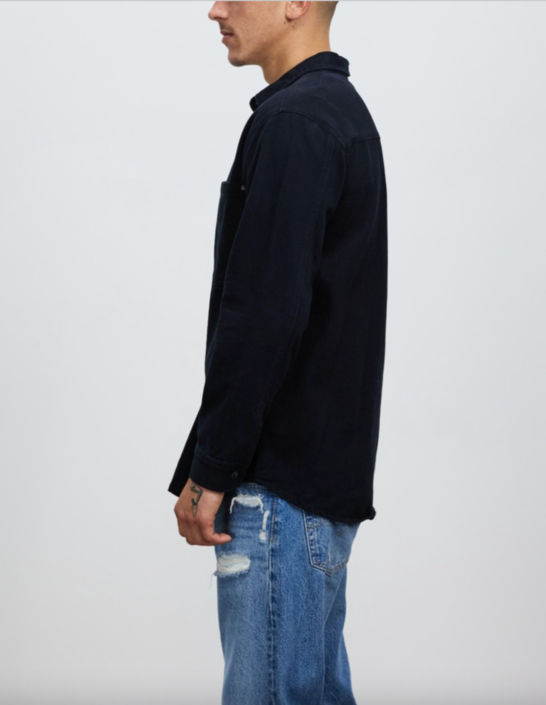 Saint Goliath Riot Overshirt - Black (view 4)