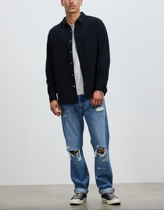 Riot Overshirt - Black