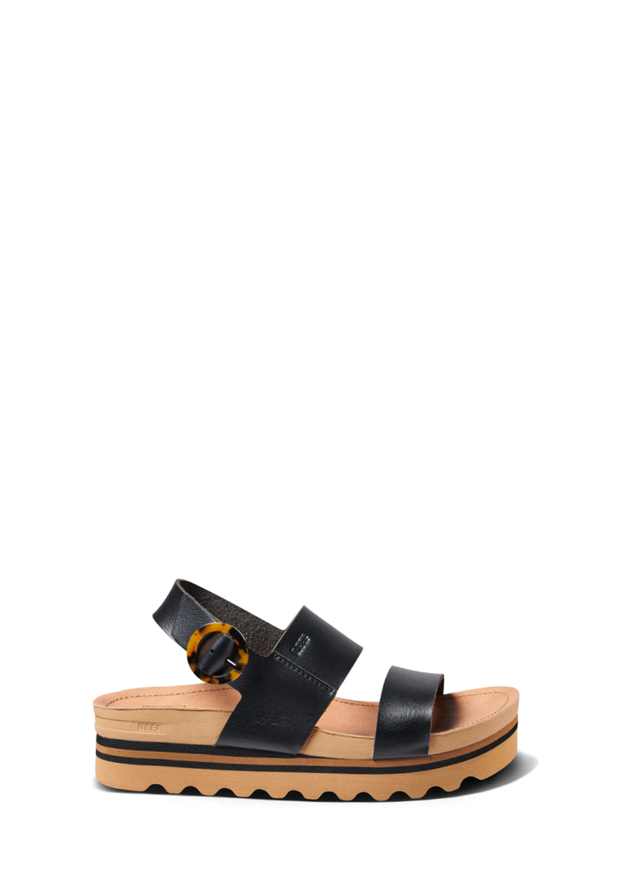 Vista Hi Buckle - Black Tan - Catani Clothing