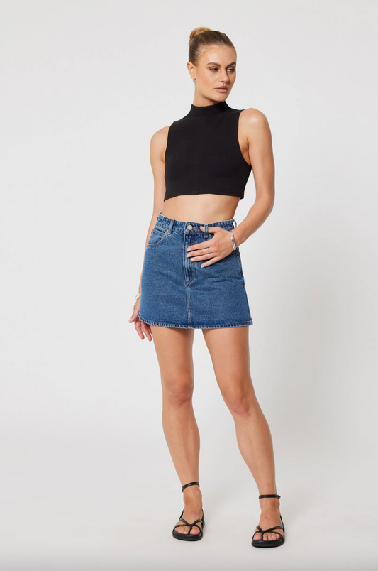 Aline Skirt - Bella Mid Blue