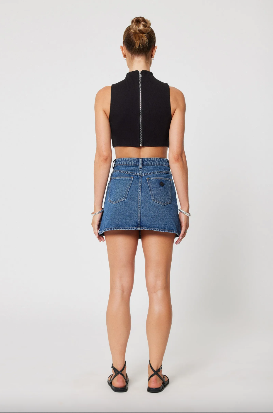 Aline Skirt - Bella Mid Blue