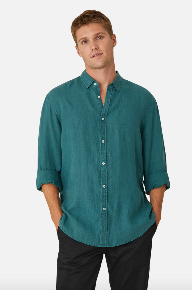 Industrie The Tennyson Linen Shirt - Catani Clothing